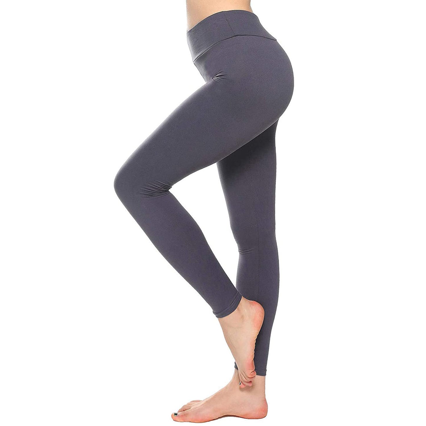 HeyNuts Essential Full Length Yoga Leggings, Women's High Waisted Workout  Compression Pants 28'', True Navy, M : Buy Online at Best Price in KSA -  Souq is now : Fashion