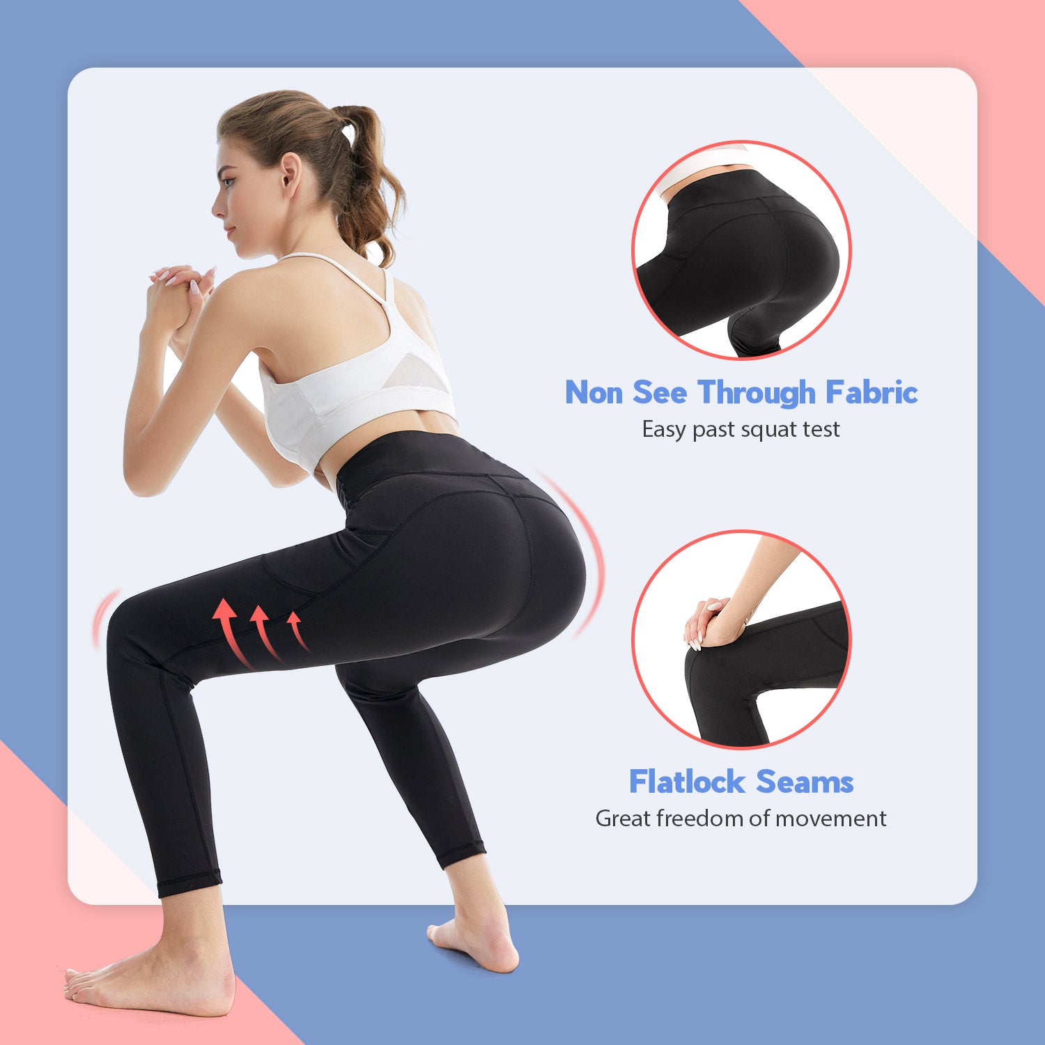 Sinopant Maternity High Waisted Yoga Stretchy Pants Women's Leggings –  SINOPHANT